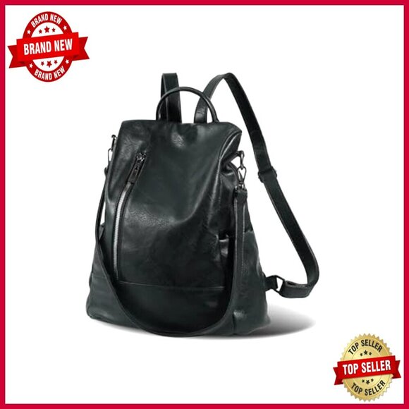 Small PU Leather Anti-Theft Backpack Purse Convertible Tote Shoulder Bag main image 5